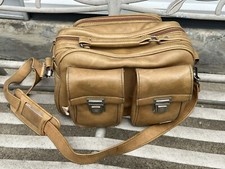 Vintage Marsand Vinyl Padded Camera Shoulder Bag Made in USA