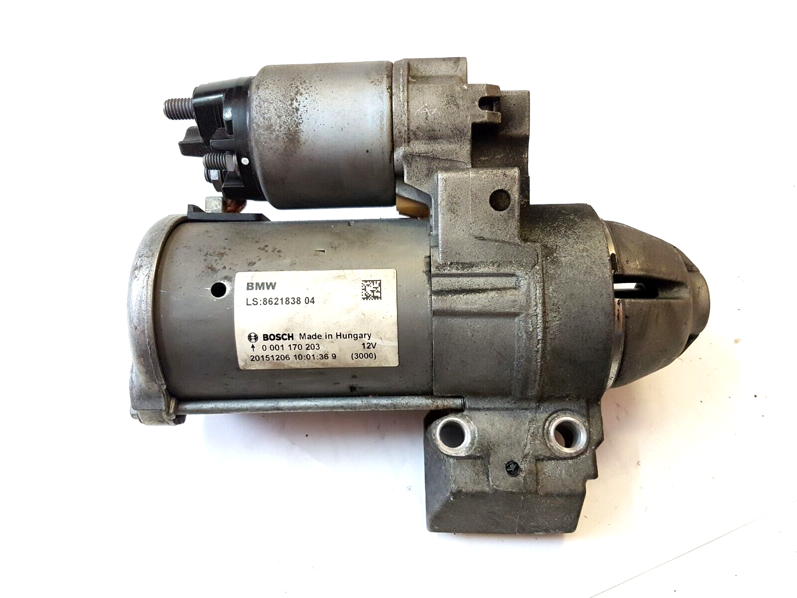 BMW 3 F30 F35 F31 (12-18) STARTER MOTOR OEM 8621838 | eBay 