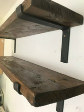 Old Scaffold Board Shelves Kitchen Rustic Industrial Shelf..