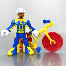 Imaginext Blind Bag Series 12 BICYCLE RACER figure w/bike Complete!