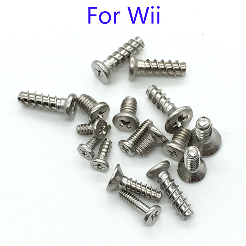 1 SET For Nintendo Wii Replacement Cross Screw Set Screws | eBay