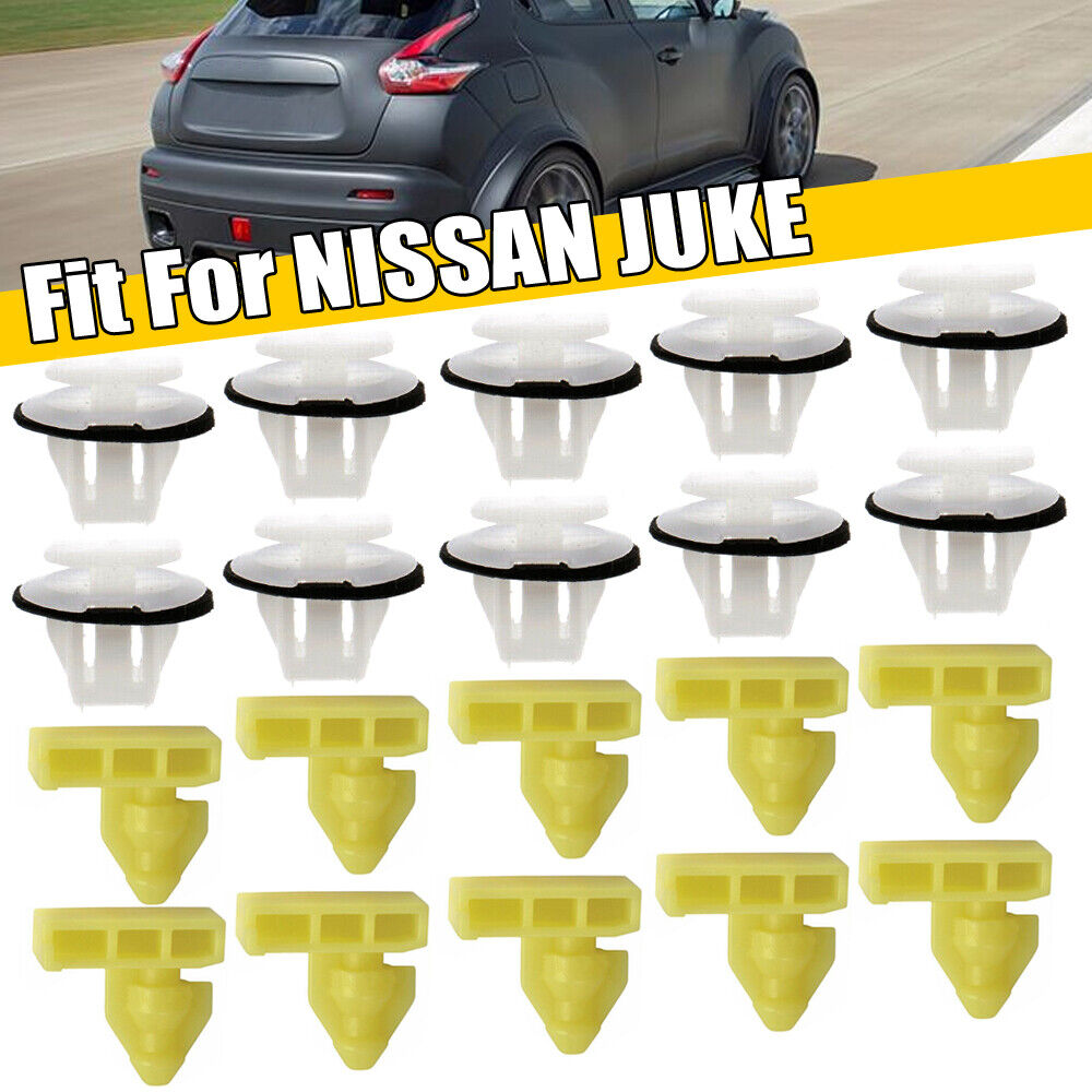 WHEEL ARCH TRIM CLIPS FIT For NISSAN JUKE SET FRONT REAR FULL SIDE WING  SURROUND