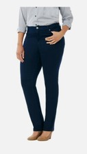 Catherines Women's Plus Size Sateen Stretch Pant