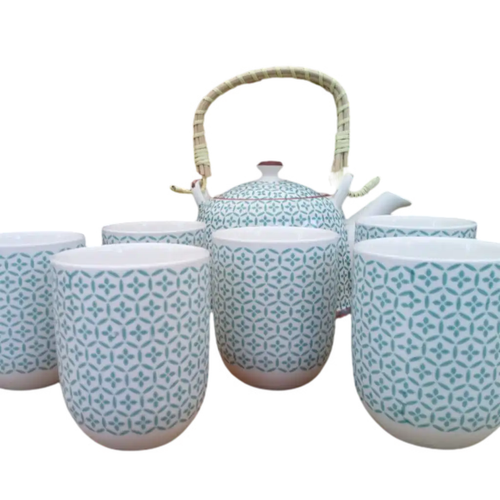 Herbal Teapot Set & Cups - 6 Designs - House Warming Gift - Picture 4 of 19