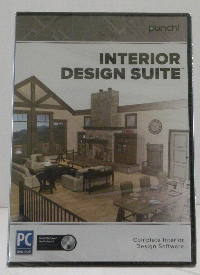 Punch! Software Interior Design Suite Windows PC Compatible PC DVD-ROM Encore - Image 4 of 4