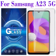 For Samsung Galaxy A23 5G Clear- TEMPERED GLASS SCREEN PROTECTOR ,Case Friendly