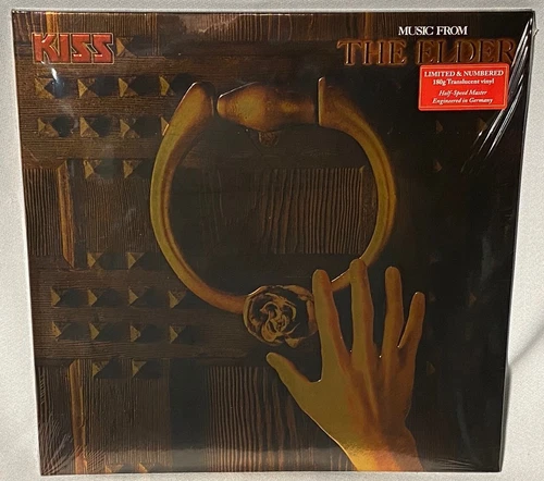 LP KISS Music From The Elder (LTD CLEAR Vinyl, HALF-SPEED, 2022) NEW MINT SEALED