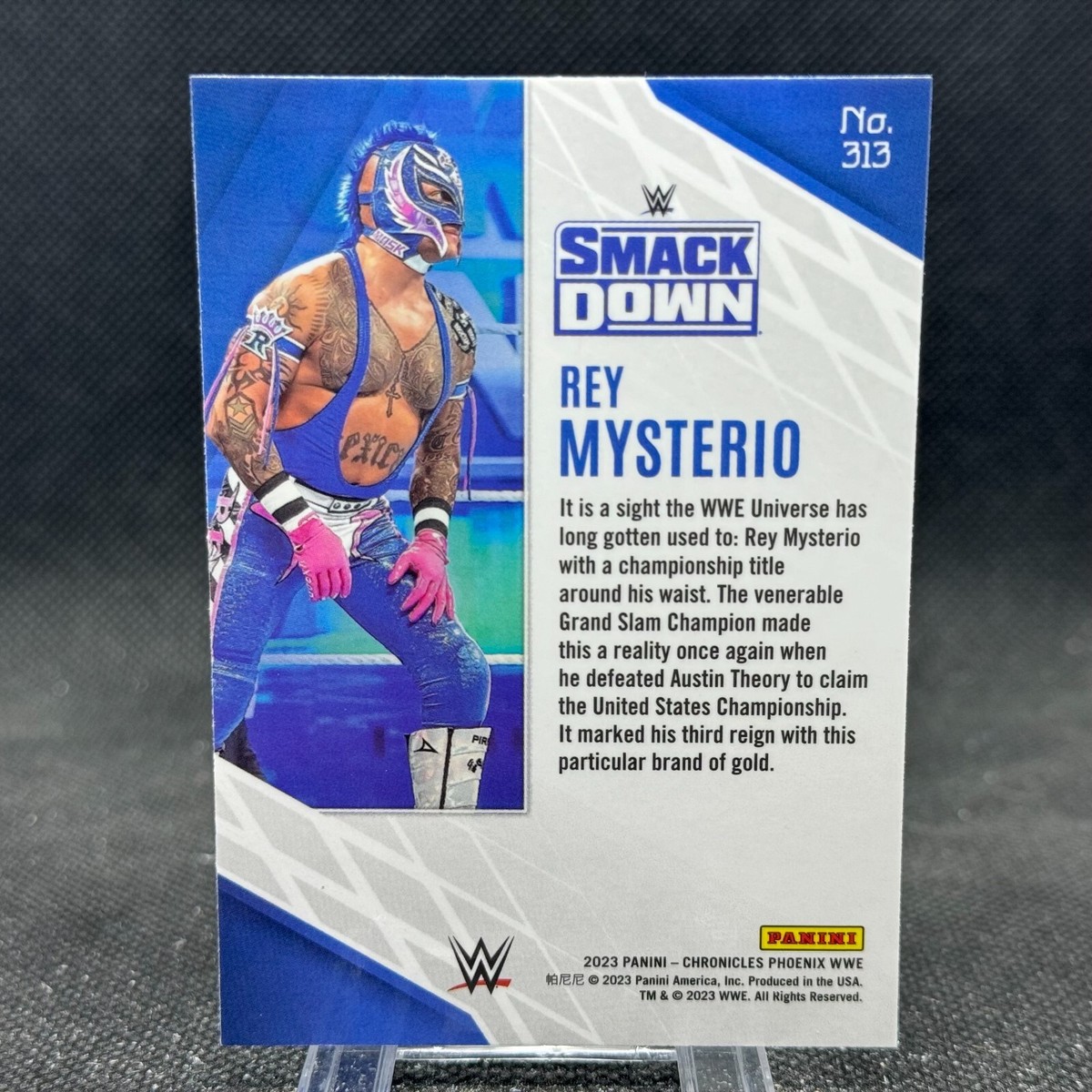 Rey Mysterio 2023 Panini WWE Chronicles Phoenix #313 | eBay Rey Mysterio 2023 Panini WWE Chronicles Phoenix #313 | eBay
