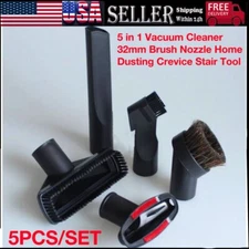 Household Cleaning Vacuum Attachments Crevice Tool Brush Nozzle Cleaner Kit US