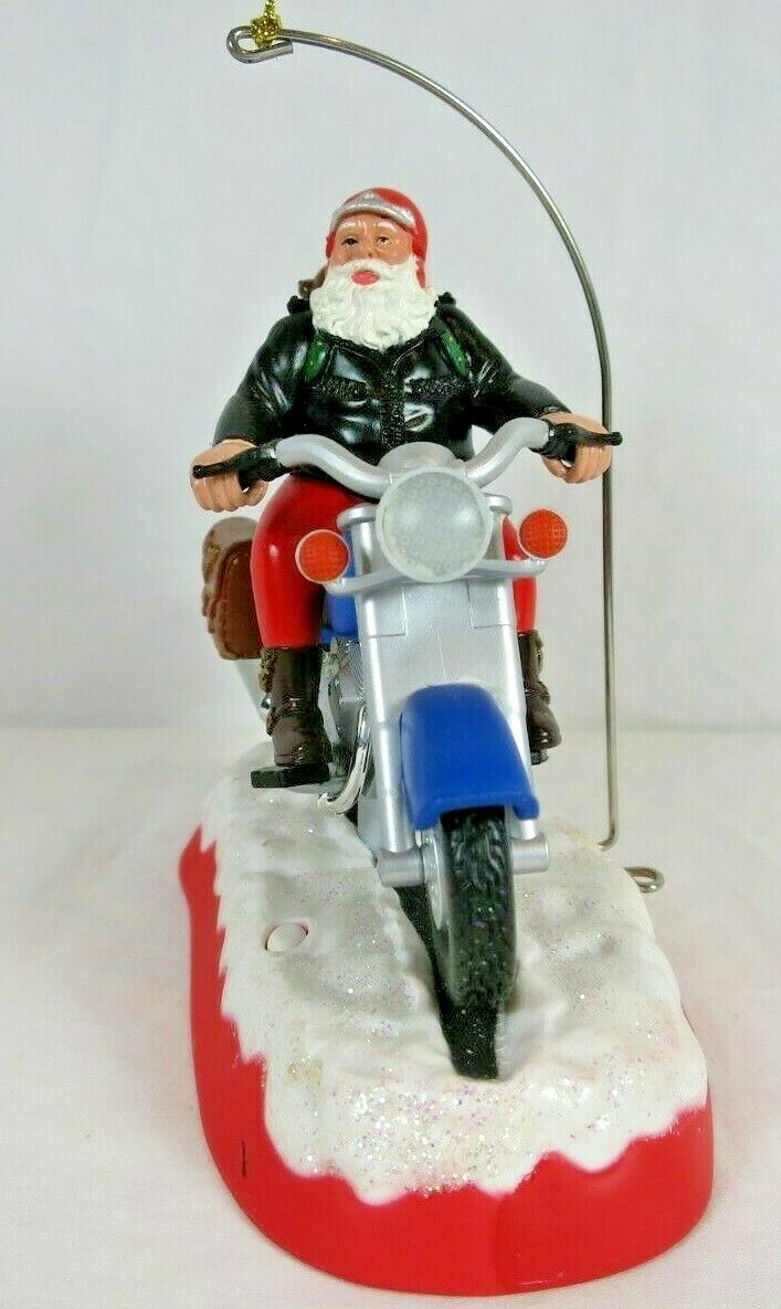 Santas Best Motorcycle Light Music Born To Be Wild Easy Rider Harley