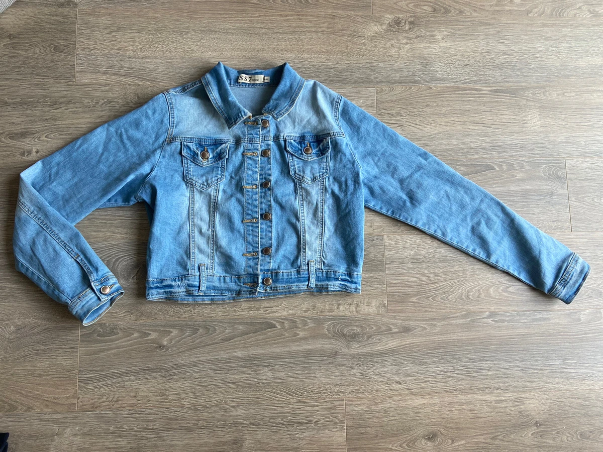 Ebay ladies denim best sale jacket