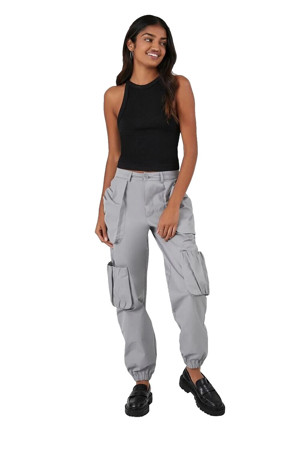 Pantalones de poliéster mujer FOREVER 21 para Mujeres