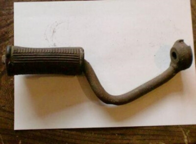 Ariel Fußraste gebraucht. Ariel Footrest used