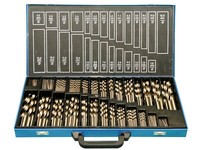 Metallbohrer-Set 230-Tlg. 1-13 Mm HSS-R Eg Spiralbohrer Din 338 - Petools