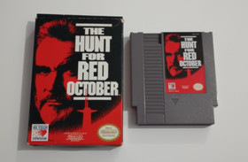 The Hunt For Red October [NES 1991] Probado Nintendo Caja Funda Insertos