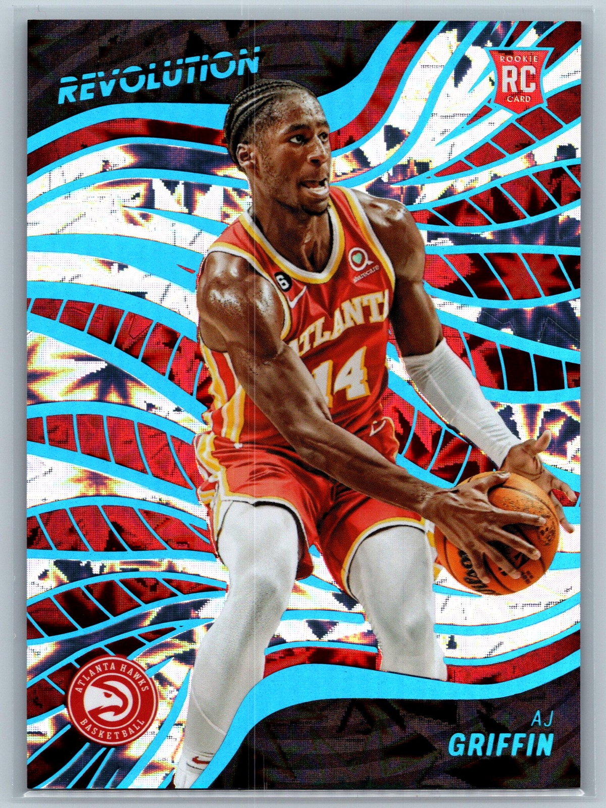 AJ Griffin 2022-23 Panini Revolution Impact RC,SN #/149 Atlanta Hawks #112