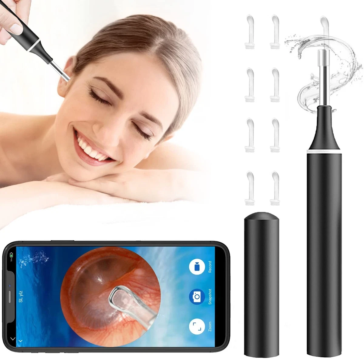 ear wax removal tool with camera