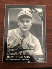 Jimmie Wilson 1993 Sporting News Conlon Collection #683 MLB Baseball Card Reds