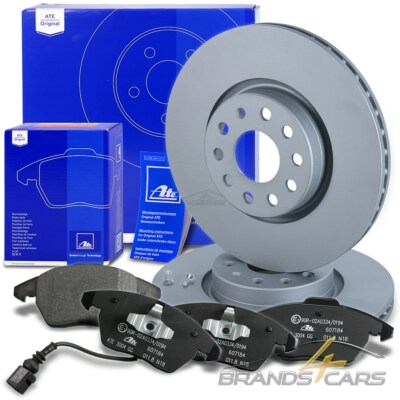 ATE BREMSSCHEIBEN +BELÄGE VORNE FÜR VW PASSAT B6 B7 GOLF 5 6 SCIROCCO TOURAN 1T