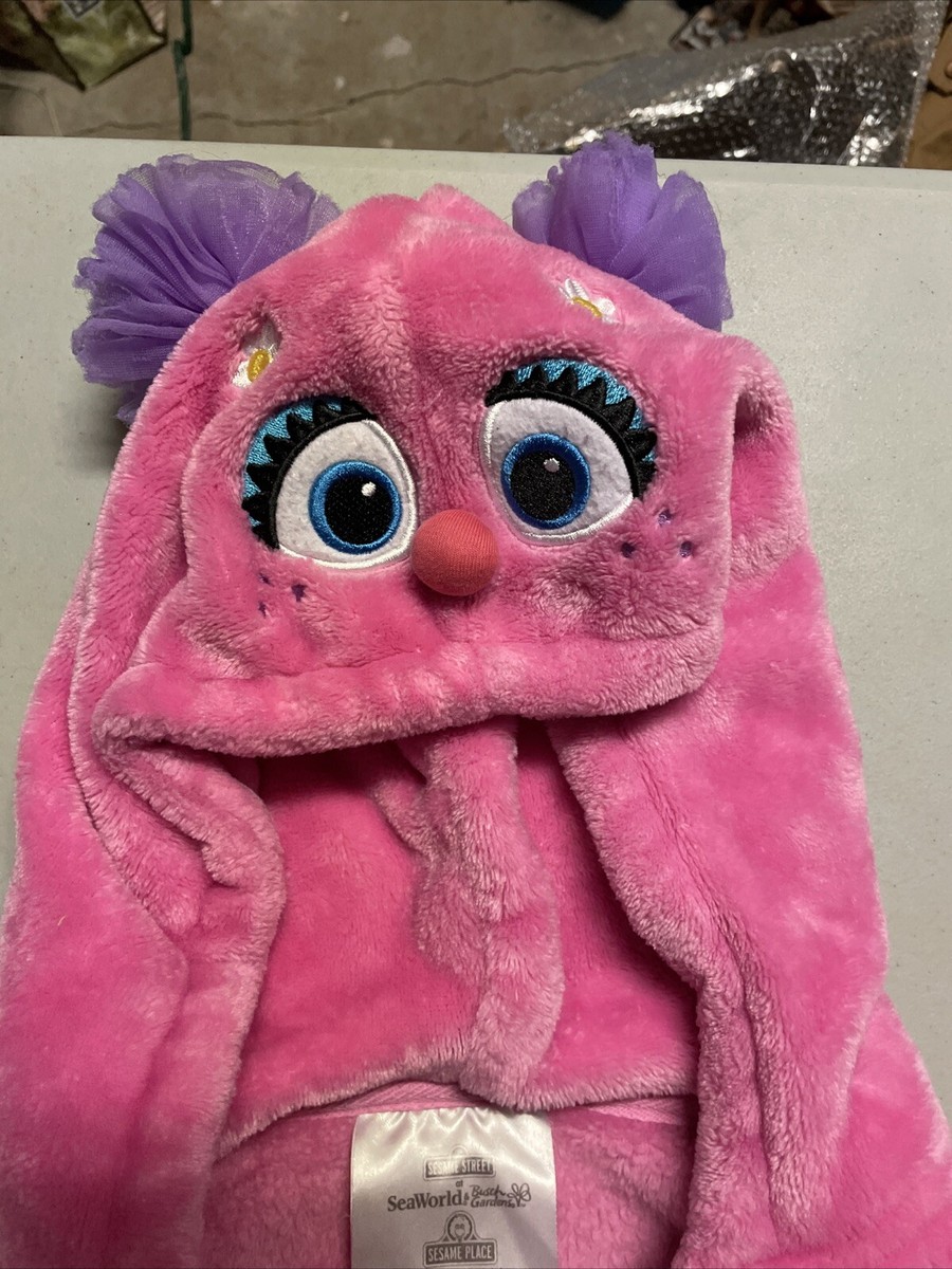 Rare Kid Sesame Place Street Abby Cadabby Pink Costume Jacket