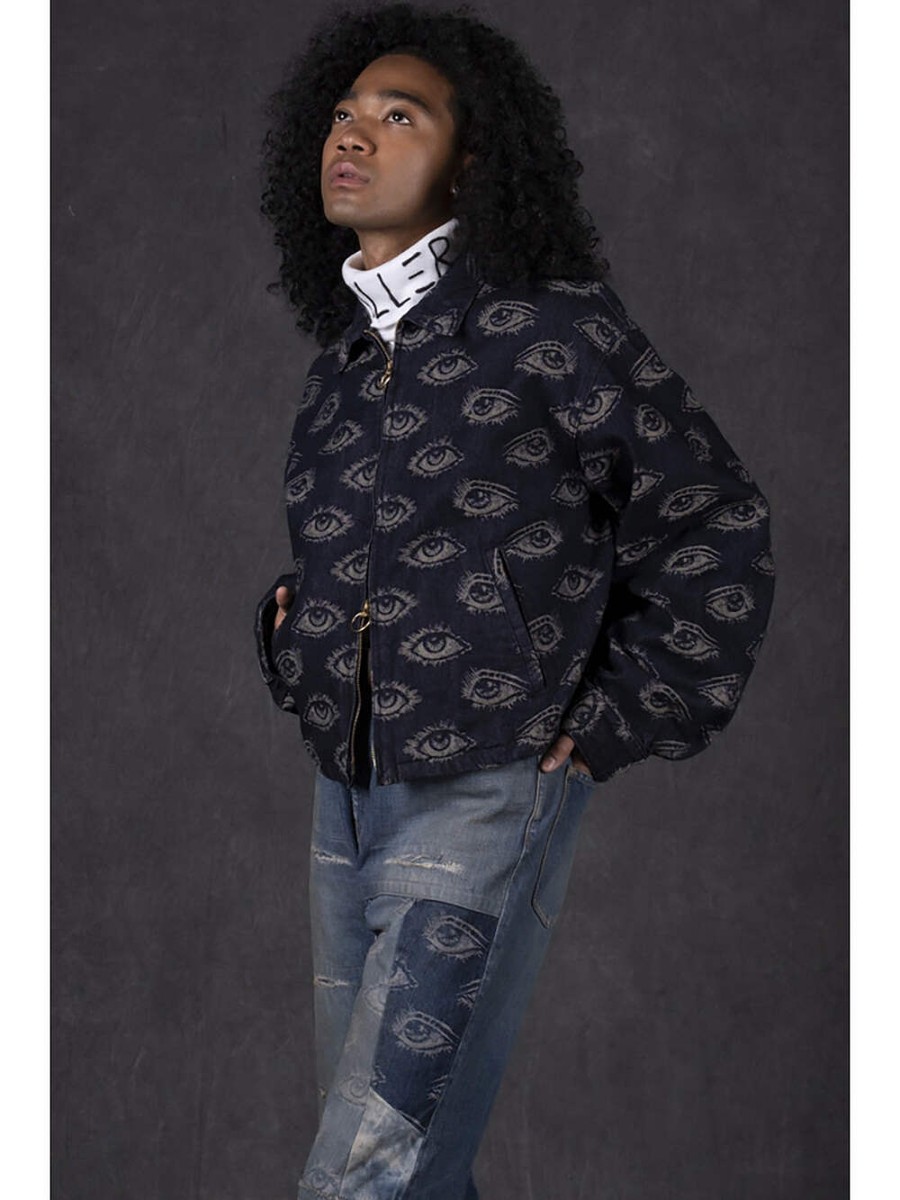 Kapital 12oz SPEAKEASY denim drizzler jacket | eBay