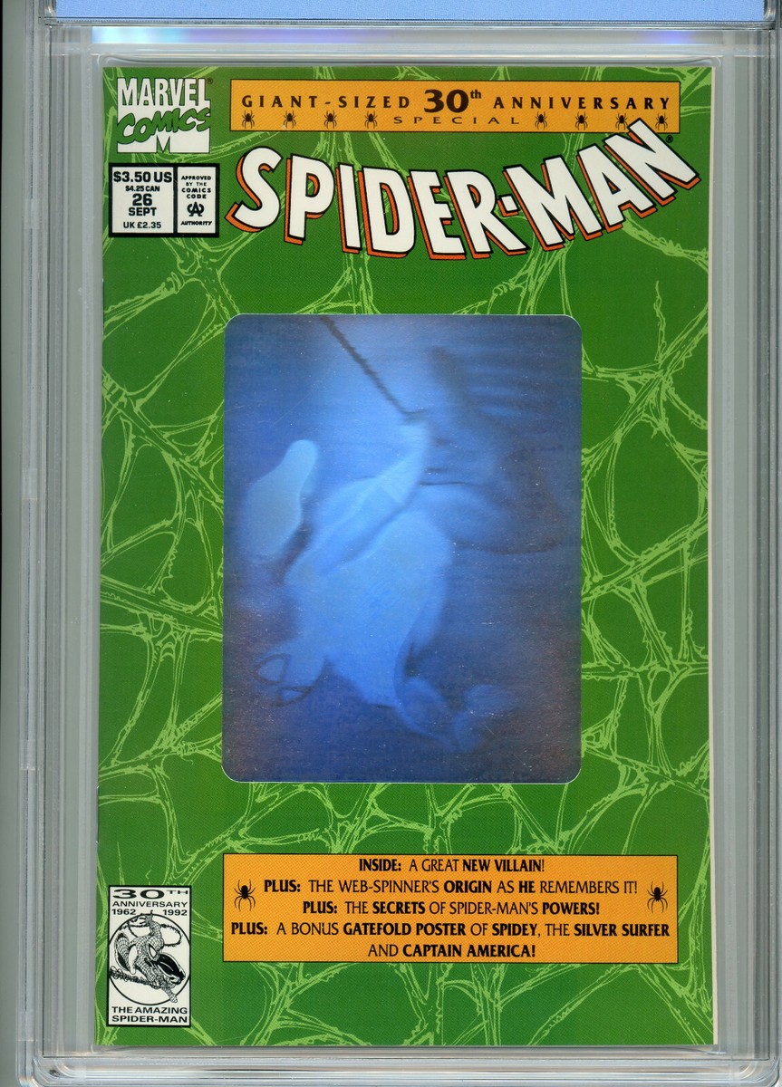 Marvel’s Spider-Man Spider-Man #26 (Marvel 1992) | 9.8 NM/MT | Origin Story | Gatefold