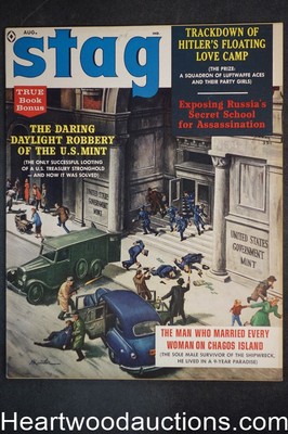 Hirsch August 1960 James Bama ,Samson Pollen,Bob STANLEY,Tom Ryan,Gil Cohen -