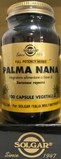 SOLGAR PALMA NANA 100 CAPSULE - benessere maschile