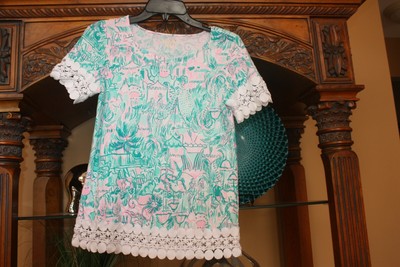 Lilly Pulitzer Hayes Top Bright Agate 