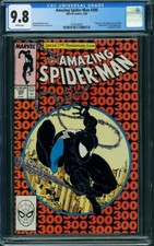 1988 Marvel Comics Amazing Spider-Man 300 CGC 9.8. 1st Appearance of Venom.