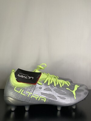 Puma ULTRA 1.4 FG/AG Soccer Cleats Diamond Fizzy/Silver Light Women s Size 6