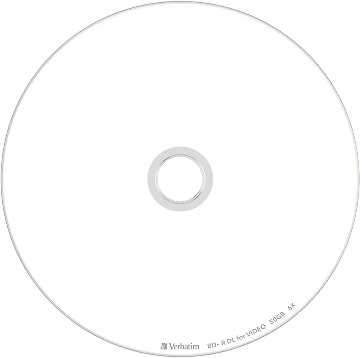 Verbatim Blank Blu-ray BD-R DL VBR260RP100SV1 50GB 1-6x 100 discs