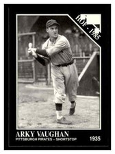 1991 Conlon Collection TSN #38 Arky Vaughan