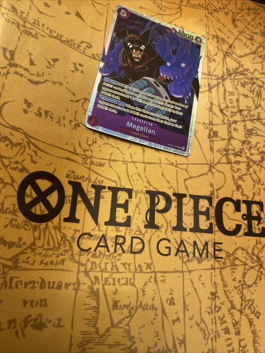 One Piece Card Game TCG Magellan OP02-085 SR Paramount War English NM Single  | eBay