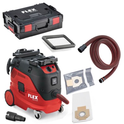 Flex Safety Vacuum Cleaner Vce 33L AC With Free L-BOXX 444.111