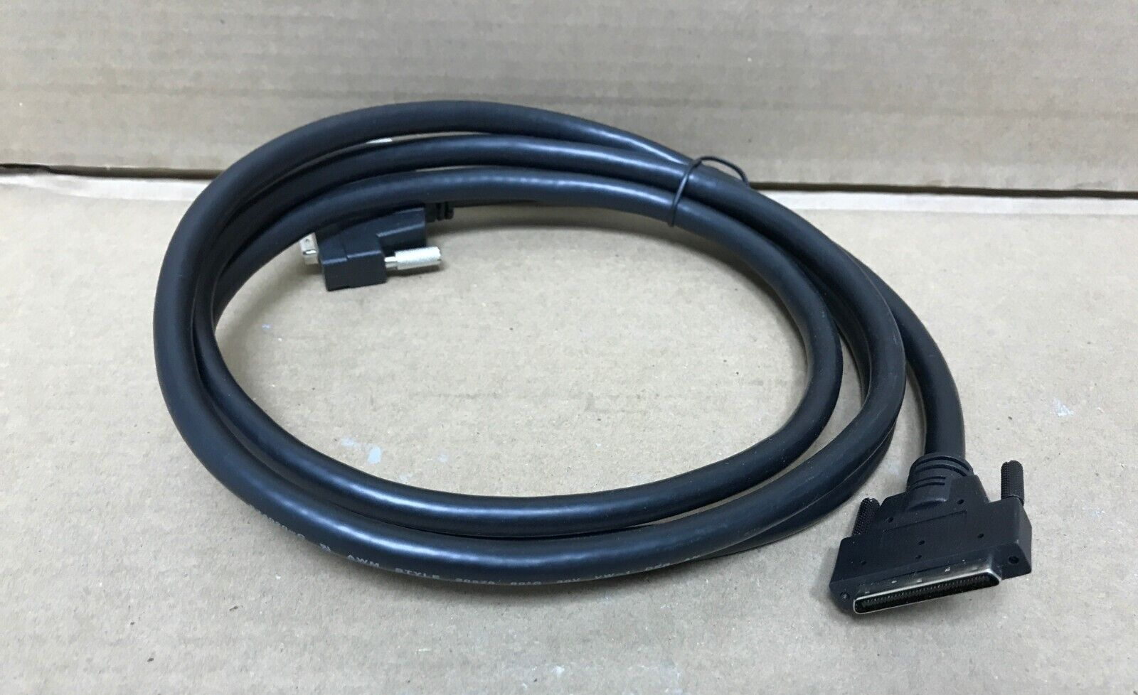 6 ft SCSI-5 (VHDCI) 0.8mm to SCSI-3 (HPDB68) 68-Pin Male/Male Cable | eBay