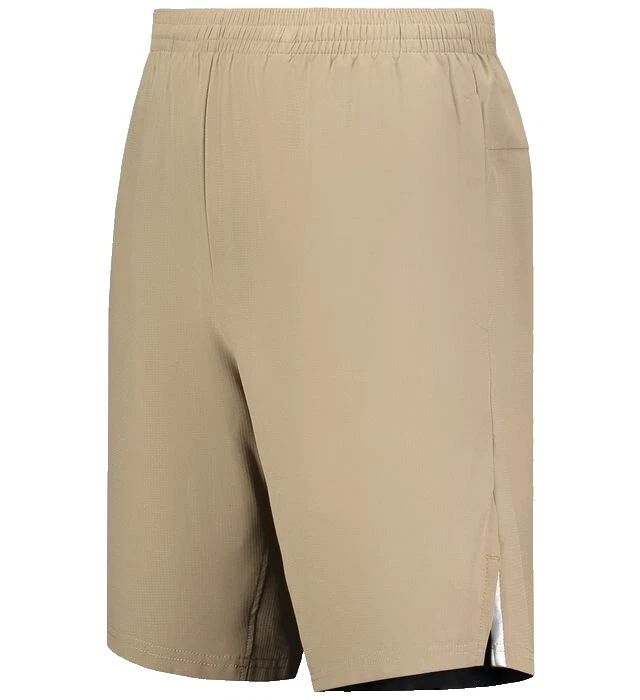 Pantalones cortos deportivos para hombre Russell poliéster liso