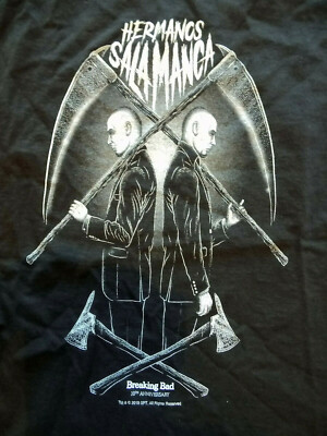 Damen T-Shirt Breaking Bad - HERMANOS SALAMANCA  Killer Brüder schwarz NEU Gr. S