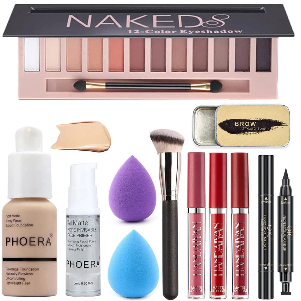 Makeup Kit Set Girls All for Women One Full All-in-One Cosmetic Beginner Colors