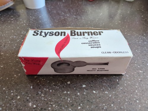 Styson Burner Denatured Alcohol Burner, Camping, Coffee Soups Backpacking