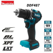 Makita DDF-487 LXT 18V Brushles Cordles Drill Driver Bare Unit Body Only UK Ship