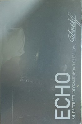 Echo By Davidoff Cologne For Men 3.4 oz- 100ml EDT Spray / New SEALED VINTAGE