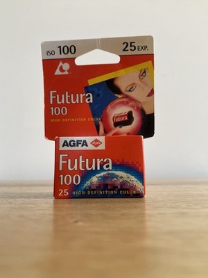 AGFA Film Futura ISO 100  High Definition Color APS 25 Exposures Roll Expired