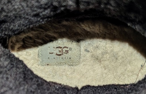 UGG Australia Leather & Suede Boots Beacon Sheepskin Lined Brown Men Sz 12 45 A+ - Picture 16 of 22