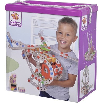 Eichhorn Constructor Bauteilset Constructor Anzahl Teile: 225 Anzahl Modelle: 5