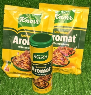 (38,33 /kg) Würzset Knorr Aromat 1 Dose+2 Beutel Würzmittel Fleisch Versand 0 