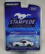 Greenlight 1:64 diecast MUSTANG STAMPEDE 1976 Ford Mustang II Cobra II CHASE