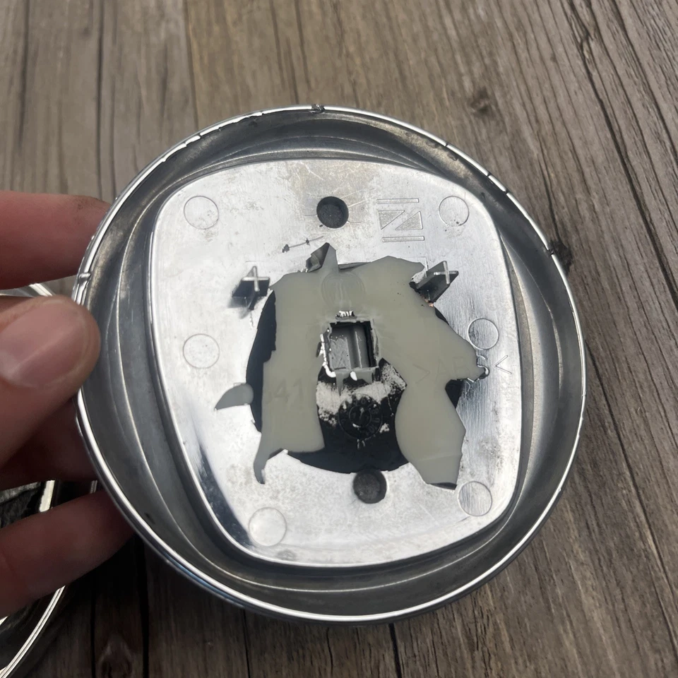 2012-2017 FIAT 500L 500L Front Rear Emblem Trunk Lid Hood Hatch Logo Badge OEM - Image 4 of 4