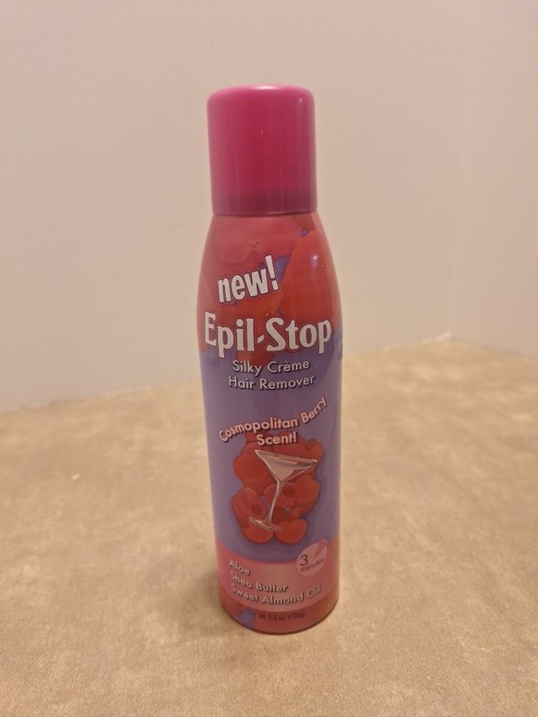 Epil-stop silky creme Hair remover Cosmopolitan Berry scent As Pictured NEW