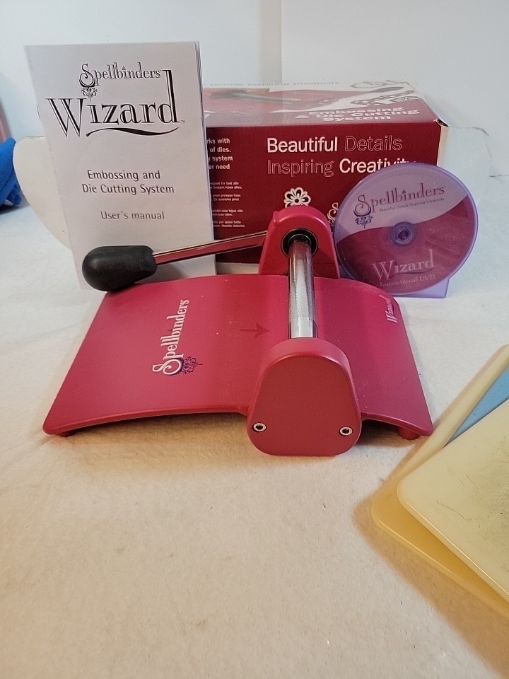 Spellbinders Wizard Embossing & Die Cutting System Machine | eBay UK